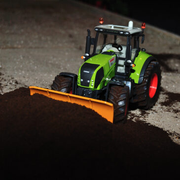 Auch unser Kaffeeacker wurde nach dem Umbau wieder befüllt